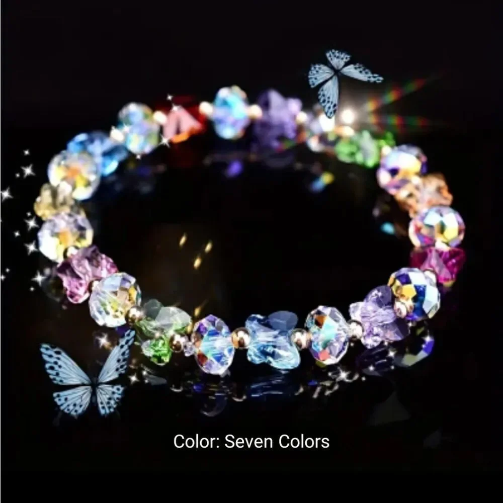 Hello kitty or Butterfly charm bracelet